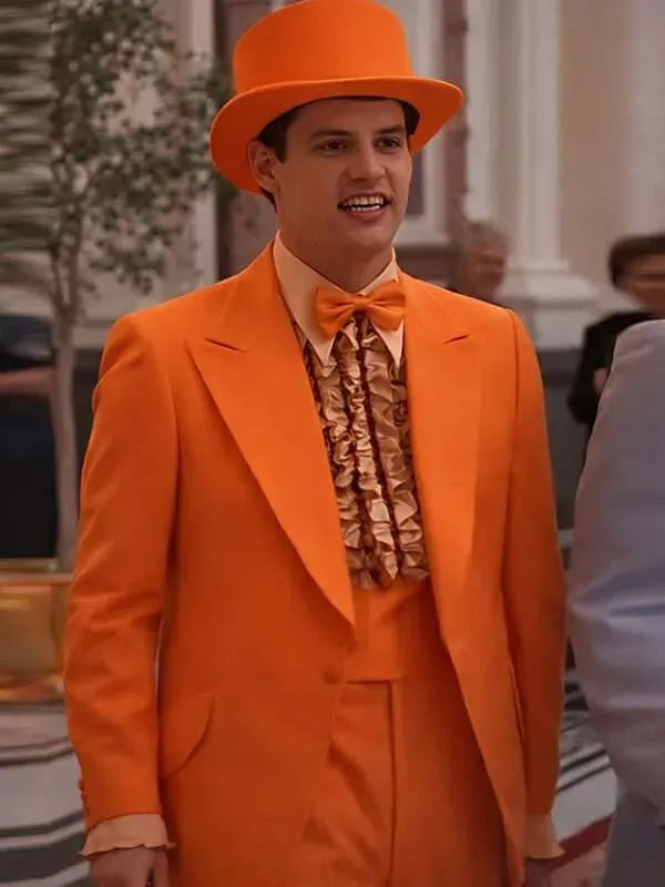 Dumb and Dumber Tuxedo Costume - Harry & Lloyd Orange and Blue Suits