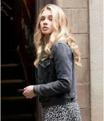 After Ever Happy Josephine Langford Black Denim Jacket - Tessa Movie Jacket